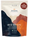 Ohana Red Reishi, Organic Mushrooms Powder Blend, USDA-Organic Whole Food Mushroom Supplement, Non-GMO, Gluten-Free, 1 lb Bag, Pack of 1 | Non-GMO, Vegan, Keto and Paleo Diets, for Coffee Tea Shakes Smoothies