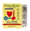 CHILDLIFE ESSENTIALS Kids Multivitamin SoftChew Gummis - Kinder Vitamine, Multivitamin für Kinder, Multivitamin Gummis, Kleinkind Vitamine, Kinder Kaubares Vitamin, Zuckerfrei - Natürliche Orange, 27 Tabletten