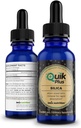 QuikPlus Liquid Mineral Supplement für Erwachsene – Vegan, Glutenfrei, All Natural, Hochverfügbar – 2 Unzen Flasche (Silica)