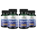 Swanson Apigenin-Bioflavonoid Ergänzung natürliche Prostata Unterstützung-Metabolismus & Nerve Gesundheit Unterstützung Schlaf & Entspannung 90 Caps, 50mg Jedes 4 Pack