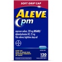 Aleve PM Schlafhilfe Plus Schmerzlinderung Caplets, Naproxen Natrium & Diphenhydramin HCl, Nacht, 120 Zähler