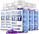 (5 Pack) Prime TRT Gummies - Official PrimeTRT Advanced Premium Supplement For Men Support - Maximum Strength, Natural Prime TRT Vitamins For Overall Health & Wellness Review, 300 Gummies For 5 Months