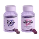 Lemme Sleep & Debloat Bundle - Sleep Gummies, a Drug-Free Nighttime Aid & Debloat Gummies for Digestive & Gut Health, Probiotics & Prebiotics - Glutenfrei, Gelatinfrei, Non-GMO - 60 Ct.