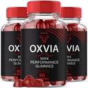 (3 Pack) Oxvia Gummies, Oxvia Performance Blend Supplement Gummys, Advanced Maximum Strength Formula for Overall Health & Wellness, Premium Management Loss Support Energy Multivitamins Gummy (180ct)