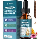 Liposomale lymphatic Drainage Drops - 11 in 1 Organisch lymphatic Drainage Supplement mit Burdock Root, Echinacea, Elderberry, Calendula, Cleavers Herb, Dandelion unterstützt lymphatic Health 2 FL.OZ