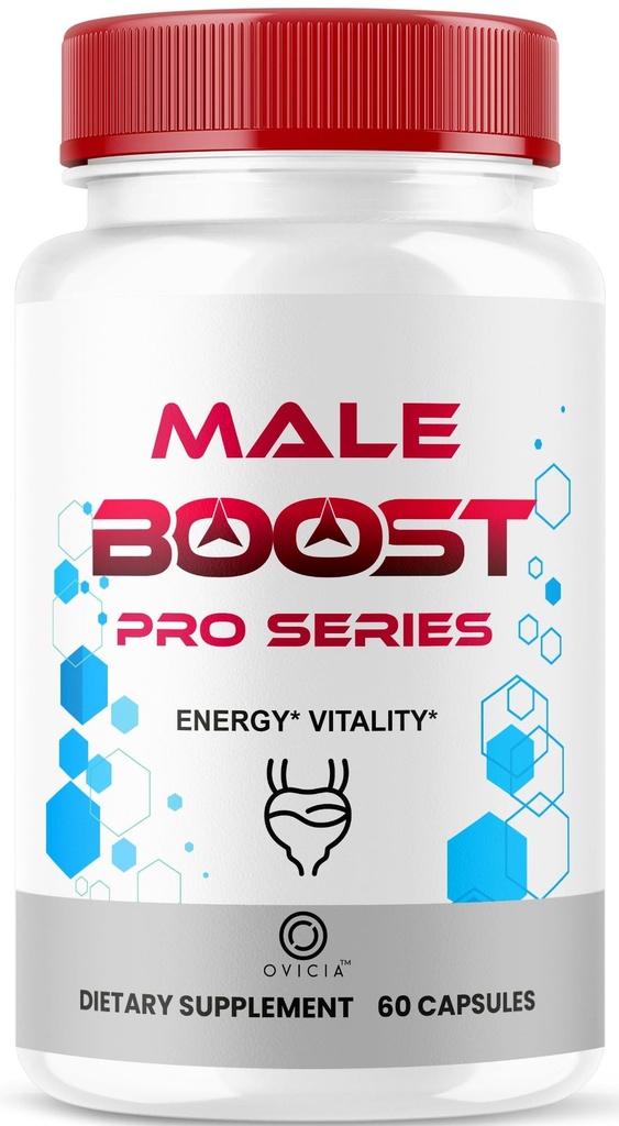 Male Boost Pro Capsules - Official MaleBoost Pro Advanced Premium Formula Pills Support Maximum Strength, All Natural Ingredients for Overall Health & Wellness, 60 Capsules for 1 Month