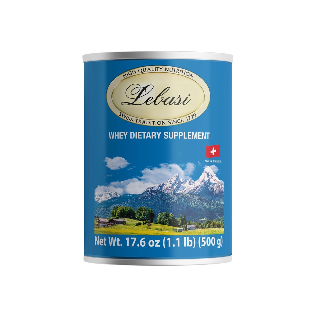 LEBASI Lactoserum 500g | 100% Natural Swiss Food, 41+ Nutrients, Therapeutic Nutraceutical, All Ages