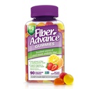 Fiber Advance Gummies | 100% Pflanzliche Faserergänzung für Verdauungsmedizin | Chicory Root Inulin Prebiotic Gummies für Erwachsene | Glutenfrei, Vegetarisch, & Non-GMO, 90 Graf