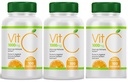 3 Bottles Vitamin C 1000mg 300 Capsules Caps Improve Immune System