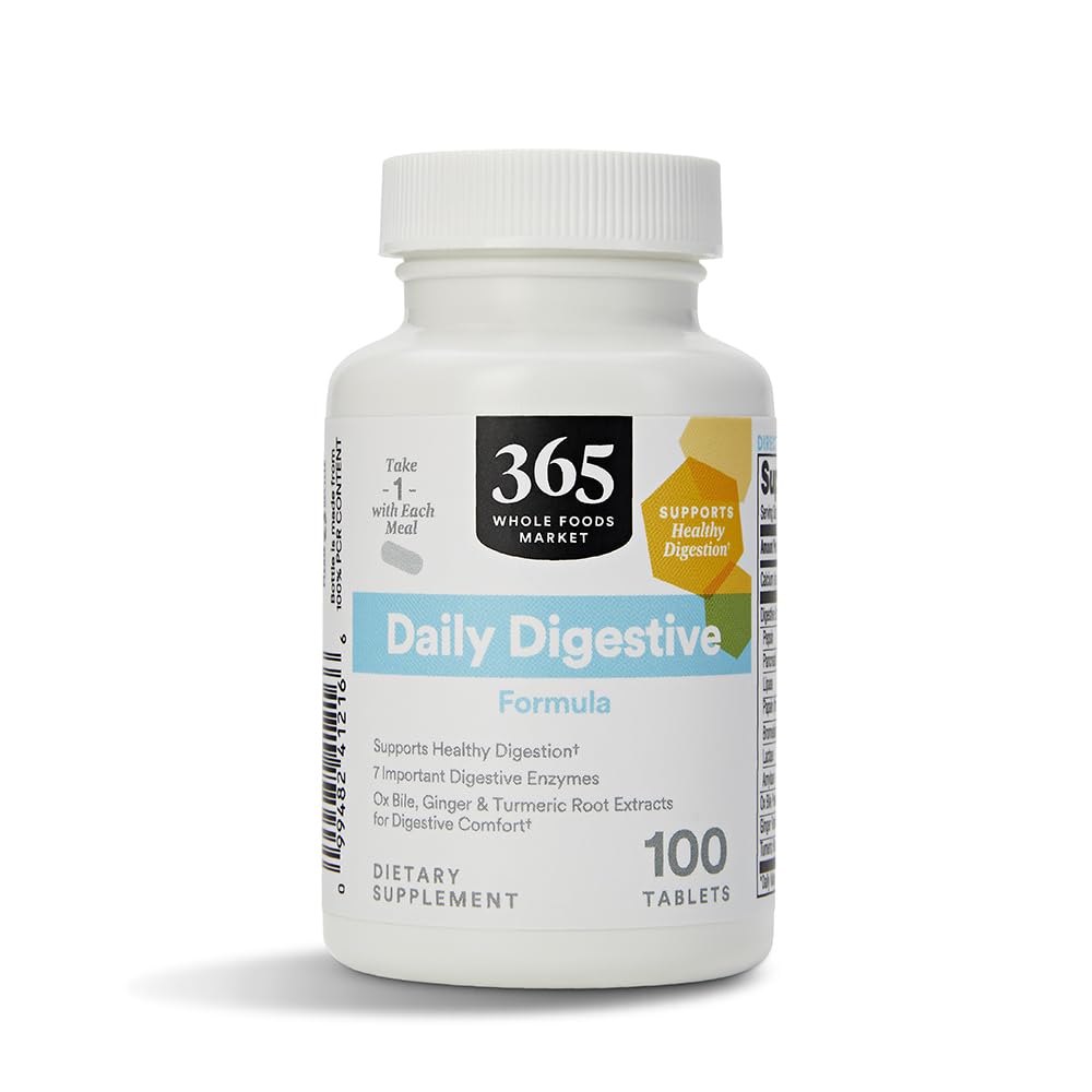 365 von Whole Foods Market, Digestive Daily Formula, 100 Tabletten