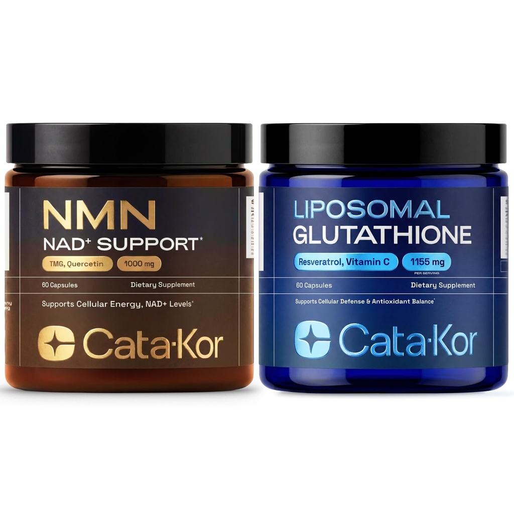 Cata-Kor NMN Supplement & Liposomal Glutathione Supplement