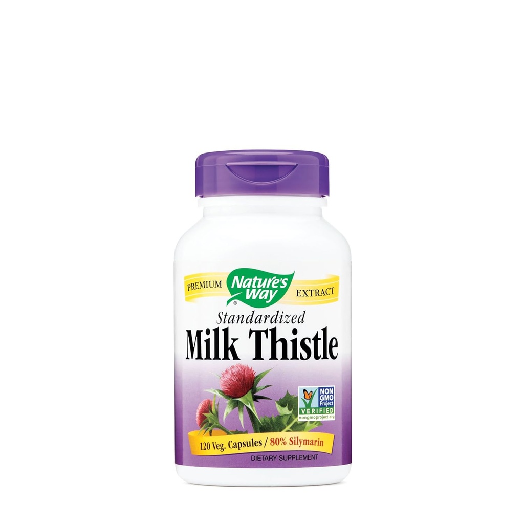 Natures Way Milchdistel Standardisiert, 120 Zähler
