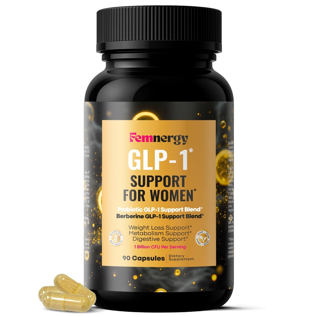 GLP-1 Support Probiotic Supplement for Weight Loss
