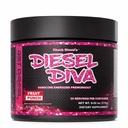 DIESEL DIVA Pre Workout Powder Energizer, Potent Mental Focus, Endurance with Caffeine, Green Tea, Beta Alanine, B-Vitamins, BCAAs (Fruit Punch)