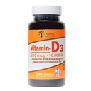 Sunshine Naturals Vitamin D3 Dietary Supplement. High Strength for Immune System Support, Bone Health, Mood Boost, and Muscle Function. Supports Healthy Calcium Absorption. 100 Gels.