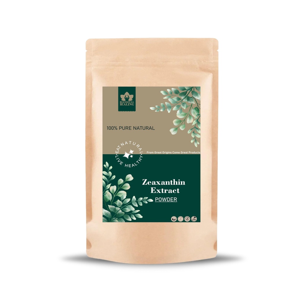 Blessfull Healing Zeaxanthin Extract Powder 100% Pure Natural 100 Gram / 3.52 oz
