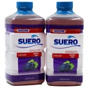 SUERO Electrolyte Solution with Zinc, Grape Flavor, 33.8 Fl Oz, 2-Pack