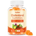 Cholesterol Supplements with 2500mg Plant Sterols, Citrus Bergamot, Berberine, CoQ10 & Milk Thistle, Cholesterol Complex Gummies for Healthy Levels – 60 Gummies
