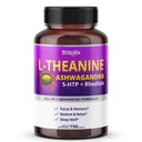 Sotalix L-Theanine Supplement mit Ashwagandha 5-HTP + Rhodiola - Focus & Memory, Restore & Relax, Schlafqualität - USA Made & Tested (150 Count (Pack von 1))