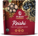 Reishi Pulver - Bio Pilzextrakt Pulver - Pilzergänzungsmittel für Immununterstützung, Stressentlastung, besser Schlaf 60g