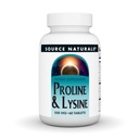 Quelle Naturals L-Proline & L-Lysine, 550mg - 60 Tabletten