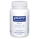 Pure Encapsulations Black Cohosh 2.5 | Hypoallergene Ergänzung zum Angebot Unterstützung während Menopause* | 120 Kapseln