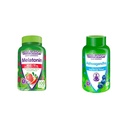 Vitafusion Max Strength Melatonin Gummy Supplements, 100 Graf Ashwagandha Gummies, 60 Graf
