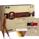 SAMSIDAE Korean Panax Red Ginseng Instant Tea, Box von 50 Sachets, verbessert die Blutzirkulation, Intellectual Performances und Speicher, stimuliert Energie