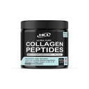 Collagen Peptide Pulver mit Vitamin C & Hyaluronsäure - aus Organisch saubersten Quellen & Super hohe Absorption - hydrolysiert Multi Typ I, II, III, V, X - Haut Haarergänzung Made in USA