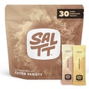 SALTT Elektrolyte Pulver-Packets, Cocoa Variety Pack (30 Packets) - Magnesium, Kalium, Natrium, Trace Minerals - Vegan, Zucker, Glutenfrei - Travel Essentials - Made in USA