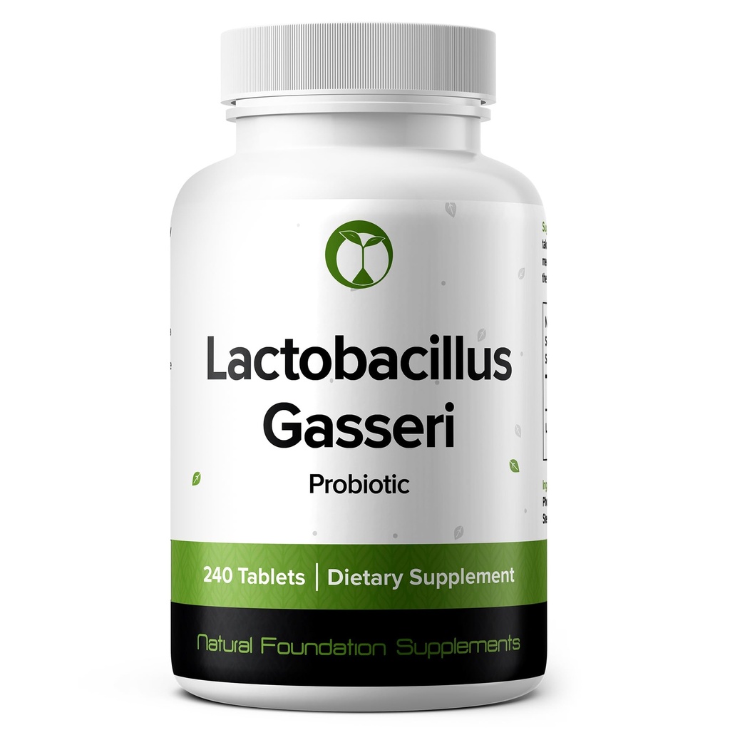 Lactobacillus Gasseri Probiotic Supplement 240 Tabletten 3 Billion CFU Probiotics für Männer & Frauen unterstützt Darmdigestive & Gut Health (240, Lactobacillus Gasseri)