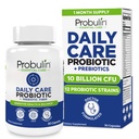 Probulin Daily Care Probiotic Supplement, Verdauungs-, Gut- und Immungesundheitsunterstützung Kapseln für Männer und Frauen, 10 Billion CFU, Vegan, 30 Count Bottle