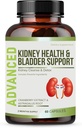 Kidney Cleanse Detox & Repair und Bladder Support-Kidney Support Supplement für Kidney Restore mit Chanca Piedra,Cranberry, Juniper Berries für Kidney Detox und Bladder Health.60 Day Supply