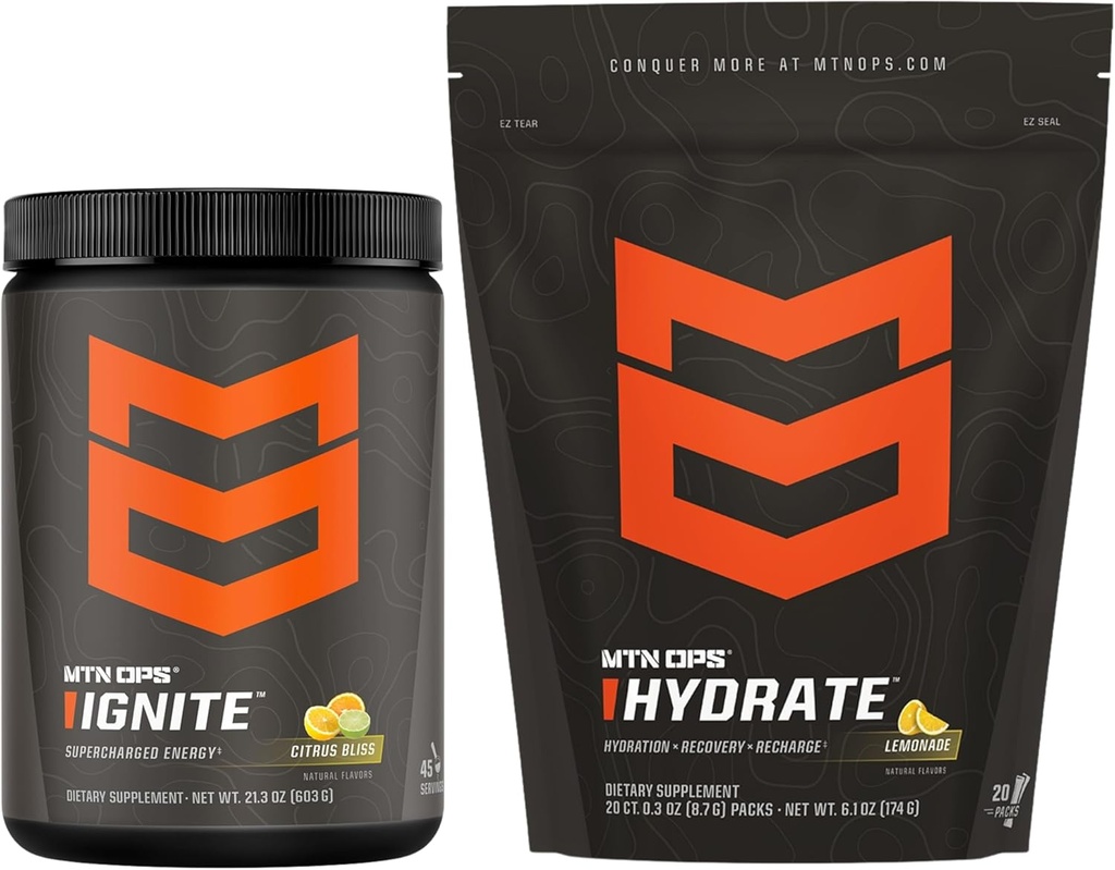 MTN OPS Zündung Citrus Bliss + Hydrate Lemonade Bundle