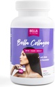 Bella All Natural Collagen Colageno, Haar, Haut und Nägel, 60caps