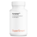 Supersmart - Keranat (Erweiterte Formel mit Biotin) - Haarergänzung für Volumen und Wachstum - Haarausfall Vitamine | Non-GMO & Gluten Free - 60 Softgels