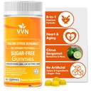 2900mg Citrus Bergamot Blend 25:1 Extract Gummies (Italy Sourced & Manufactured in USA) for Immune System Support & Healthy Aging with Guggul, Pine Bark & More | Sugar-Free, 60 ct.