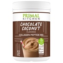 Primal Küche Schokolade Collagen Fuel® Drink Mix, Schokolade Kokosnuss Collagen Peptide, keine Milch oder künstliche Süßungsmittel, 20 Unzen