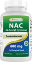 Best Naturals NAC N-Acetyl-Cystein 600 mg 250 Kapseln