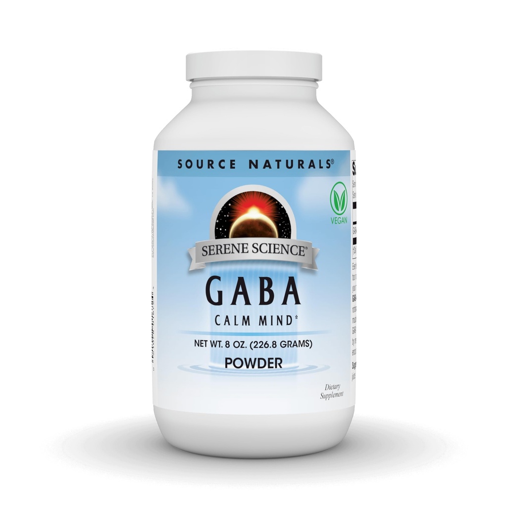 Quelle Naturals Serene Science GABA, 750 mg - 8 Unzen Pulver