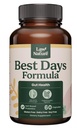 Best Days Formel | Fortgeschrittene 5-in-1 Gut-Unterstützung für Bloating, Gas & Irregularity | Soil-Based Probiotics + Prebiotics, L-Glutamin, Aloe Vera & Mehr | 60 Kapseln