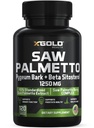 X Gold Gesundheit Säge Palmetto Prostata Ergänzung für Männer | Pygeum Bark | Beta Sitosterol Ergänzung | Potent 3X Formel | Urinary Funktion Prostata | DHT Blocker Haarwachstum| 4 Monate Versorgung Made in USA