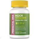 Noor Vitamine Halal Prenatal Vitamine mit DHA und Folsäure, essentielle Vitamine, Ingwer zu beruhigen Mutters Stomach, Eisen, Softgele, Pränatales Vitamin Vor/Währen/Post Schwangerschaft (1 Monat Versorgung)