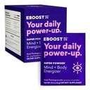 EBOOST Super Energy Powder Drink Mix, Non-GMO Elektrolyt-Ergänzung mit Vitaminen (Acai Pomegranate), 0,2 Unze (Pack mit 20)