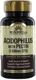 Windmühle Acidophilus mit Pektinkapseln, 100.0 Zähler