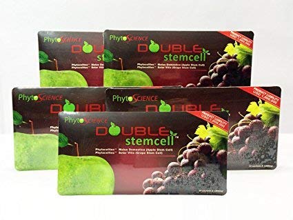 5 Packungen der Schweizer Qualitätsformel Phytoscience PhytoCellTec Apple Grape Double StemCell Stammzelle Anti-Aging (nach US)