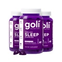Goli Dreamy Sleep Gummy - 180 Count - Melatonin, Vitamin D, Magnesium und Zitronenbalsamextrakt - Gelatin-Free, Gluten-Free, Vegan & Non-GMO