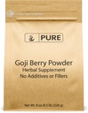 Pure Original Zutaten Goji Berry Pulver (8oz) Wolfberry, Traditionelle Kräuterergänzung, Non-GMO
