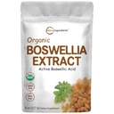 Bio Boswellia Serrata Extrakt Pulver, 8 Unze, reine Boswellia Ergänzung mit 65% Boswellic Säure, unterstützt Gelenke, Knochen und Knochen Gesundheit, Non-GMO, Pet Friendly, Indien Herkunft