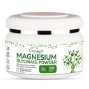 Magnesium Glycinat 220mg Hohe Absorption Magnesium Pulver für Schlaf, ruhig, Pulver Chelat Magneisum Bisglycinat Glicinato de Magnesio 190 Servieren